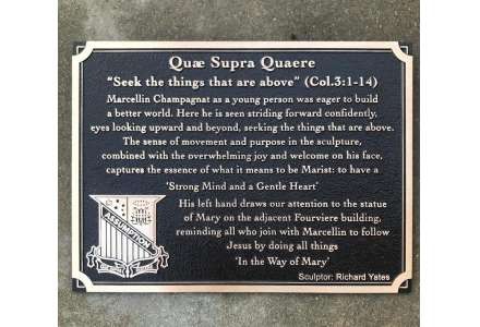 Assumption School - religious passages