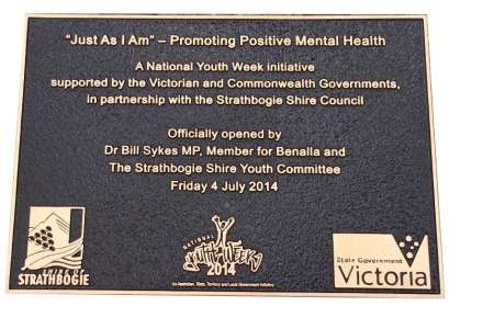 Commemorative plaque