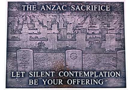 Fallen plaque