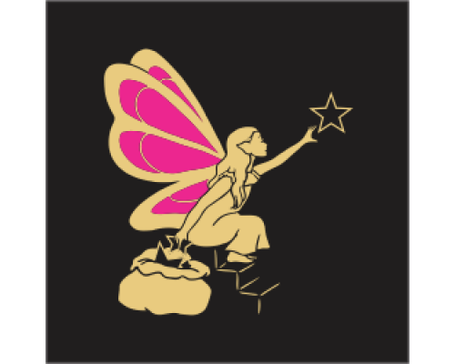 Coloured Motif - Fairy